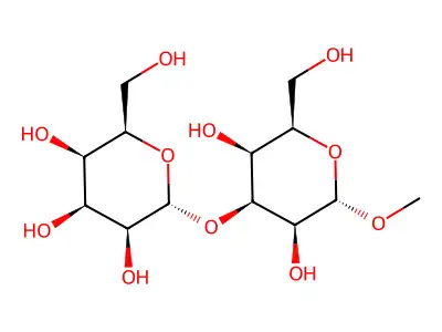 methyl 3-O-talopyranosyltalopyranoside structure