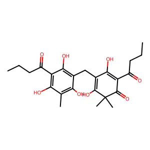 Flavaspidic acid structure