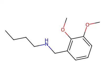 Butyl[(2,3-dimethoxyphenyl)methyl]amine structure
