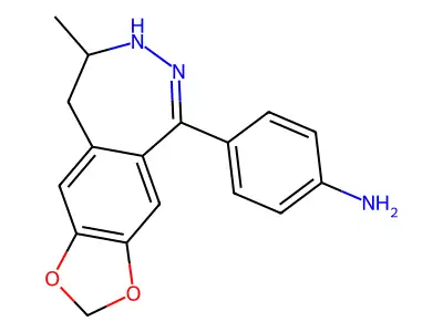 1-(4-Aminophenyl)-4-methyl-7,8- structure