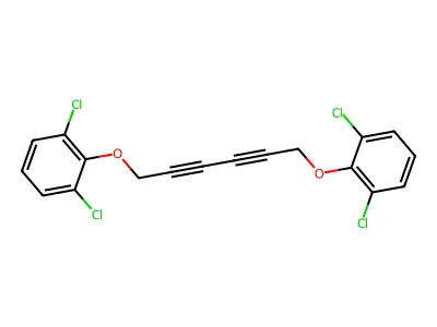 methyl 1-(2,4-dichlorophenyl)-5-(2-methoxy-2-oxoethyl)-1H-1,2,3-triazole-4-carboxylate structure