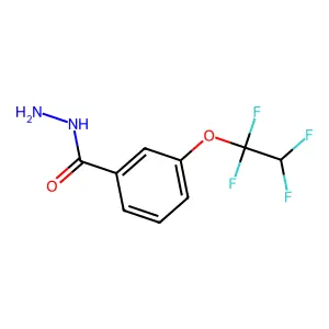 3-(1,1,2,2-四氟乙氧基)苯甲酰肼 structure
