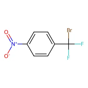 1-[Bromo(difluoro)methyl]-4-nitrobenzene structure