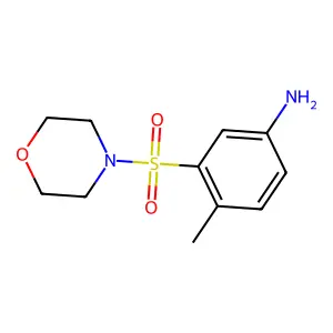 4-Methyl-3-(morpholine-4-sulfonyl)aniline structure