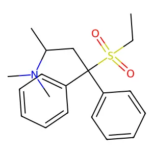 Methiodone structure
