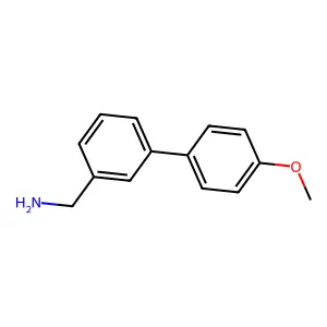 [3-(4-Methoxyphenyl)phenyl]methanamine structure