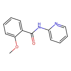 2-methoxy-N-(2-pyridinyl)benzamide structure