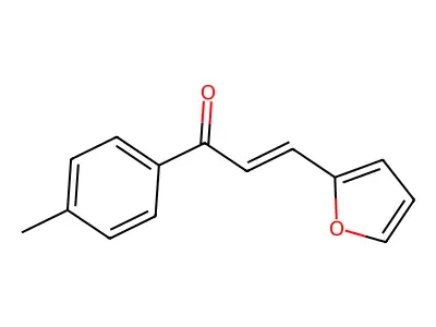 3-(2-Furanyl)-1-(4-methylphenyl)-2-propen-1-one structure