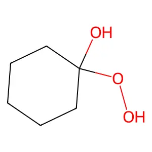 Cyclohexanol, hydroperoxy- structure