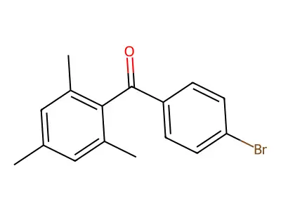 Methanone, (4-bromophenyl)(2,4,6-trimethylphenyl)- structure