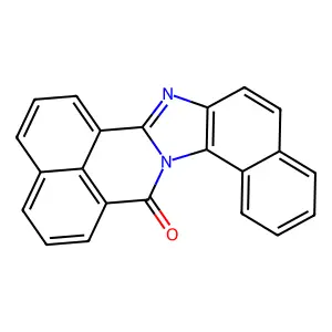 14H-benzo[de]naphtho[2',1':4,5]imidazo[2,1-a]isoquinolin-14-one structure
