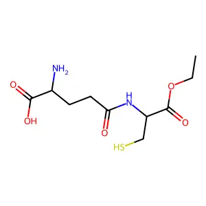 N-γ-谷氨酰半胱氨酸乙酯 structure