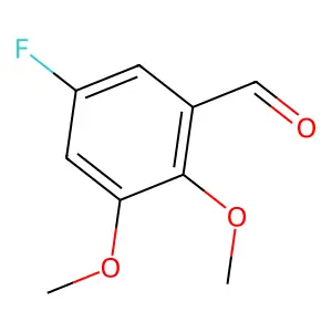 5-Fluoro-2,3-dimethoxybenzaldehyde structure