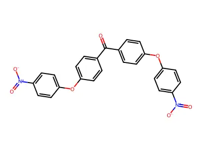 Methanone, bis[4-(4-nitrophenoxy)phenyl]- structure