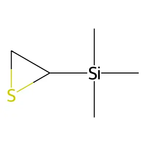 Thiirane, 2-(trimethylsilyl)- structure