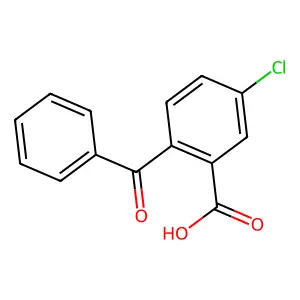 2-苯甲酰基-5-氯苯甲酸 structure