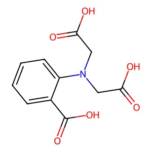 2-Carboxyphenyliminodiacetic acid structure