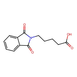 5-(1,3-dioxo-2,3-dihydro-1H-isoindol-2-yl)pentanoic acid structure