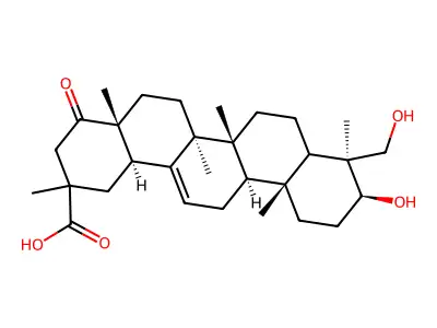 硫酸铑(III) structure
