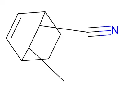 7-甲基双环[2.2.2]辛-2-烯-8-甲腈 structure