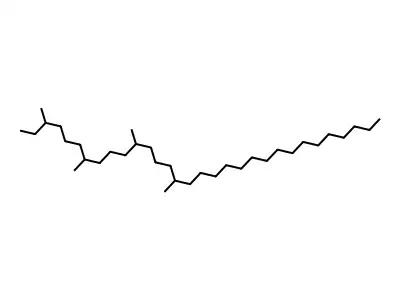 3,7,11,15-Tetramethylhentriacontane structure