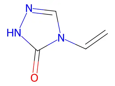 3H-1,2,4-Triazol-3-one, 2,4-dihydro-4-ethenyl- structure