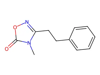 3-(2-Phenylethyl)-4-methylsydnone structure