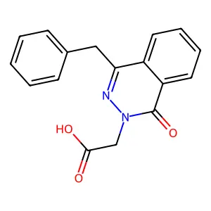 (4-Benzyl-1-oxophthalazin-2(1H)-yl)acetic acid structure