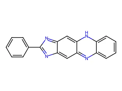 2-phenyl-1H-imidazo(4,5-b)phenazine structure