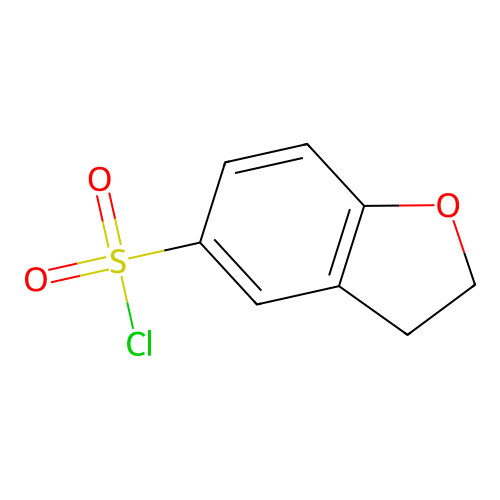 2,3-Dihydrobenzofuran-5-sulfonyl Chloride structure