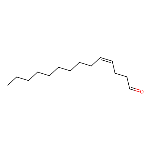 4-tetradecenal, Z structure