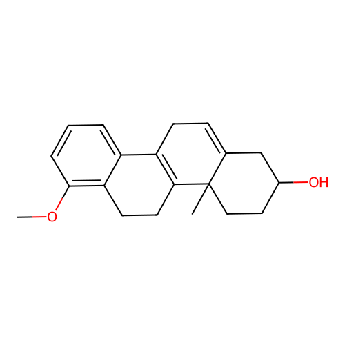 (4aS)-7-methoxy-4a-methyl-1,2,3,4,4a,5,6,11-octahydro-2-chrysenol structure