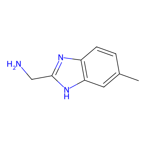 1-(6-methyl-1H-benzimidazol-2-yl)methanamine structure