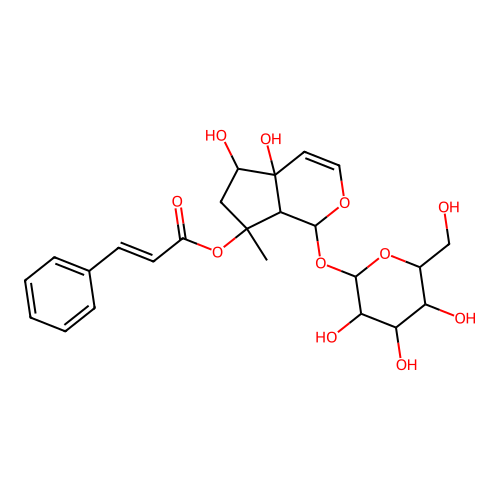 Harpagoside structure