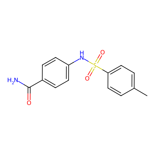 4-{[(4-Methylphenyl)sulfonyl]amino}benzamide structure