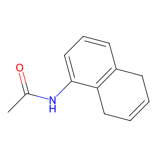 Acetamide, N-(5,8-dihydro-1-naphthalenyl)- structure