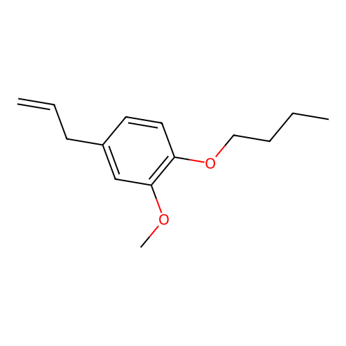 4-Allyl-1-butoxy-2-methoxybenzene structure