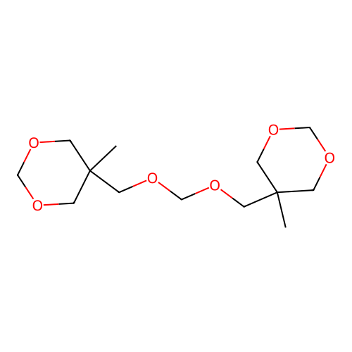 5-Methyl-5-[(5-methyl-1,3-dioxan-5-yl)methoxymethoxymethyl]-1,3-dioxane structure