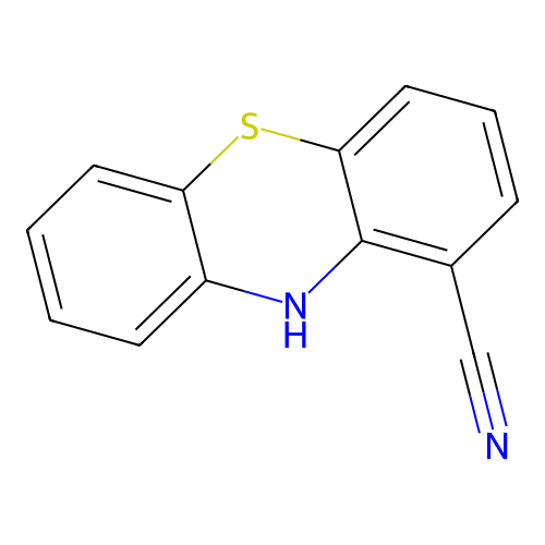 10H-Phenothiazine-1-carbonitrile structure