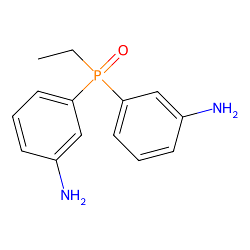 3-[(3-Aminophenyl)-ethylphosphoryl]aniline structure