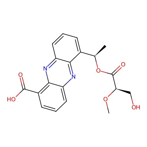DOB-41 antibiotic structure