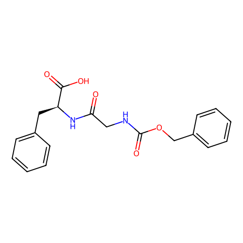 Z-Gly-phe-OH structure