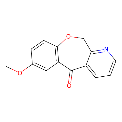 7-Methoxybenzo[6,7]oxepino[3,4-b]pyridin-5(11H)-one structure