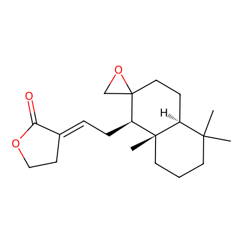 高良姜萜内酯 structure