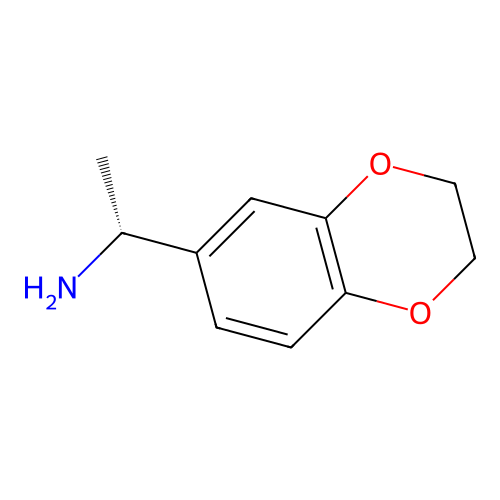 (1R)-1-(2,3-dihydro-1,4-benzodioxin-6-yl)ethan-1-amine structure