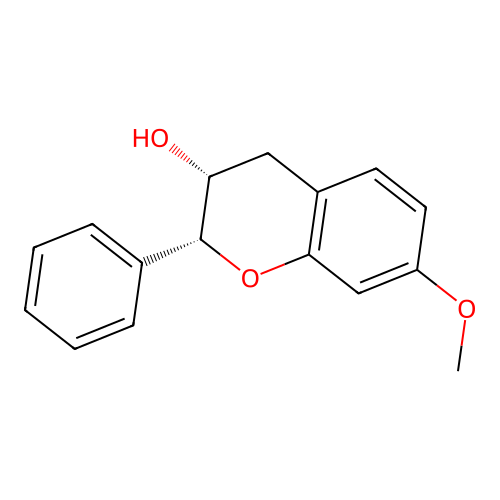 7-Methoxy-2-phenyl-3-chromanol structure