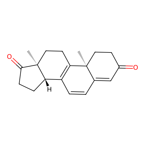 Androsta-4,6,8(9)-triene-3,17-dione structure