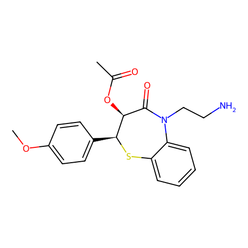 N,N-Didesmethyldiltiazem structure