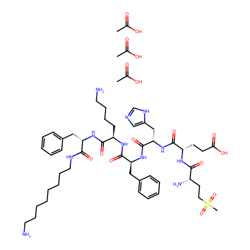 Ebiratide acetate structure