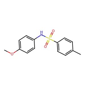 N-(4-甲氧基苯基)-4-甲基苯磺酰胺 structure